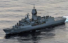 HMAS Arunta Op Argos North Korean sanctions monitoring